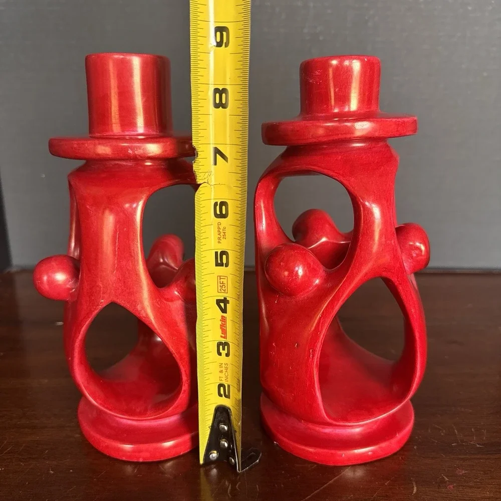 Red Set Of Two 8.5